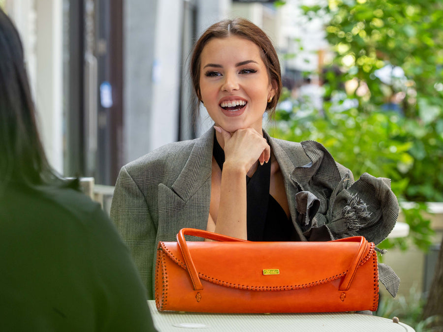 The Nila Claret Bag
