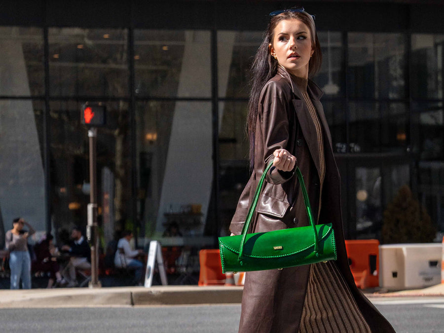 The Nila Claret Bag