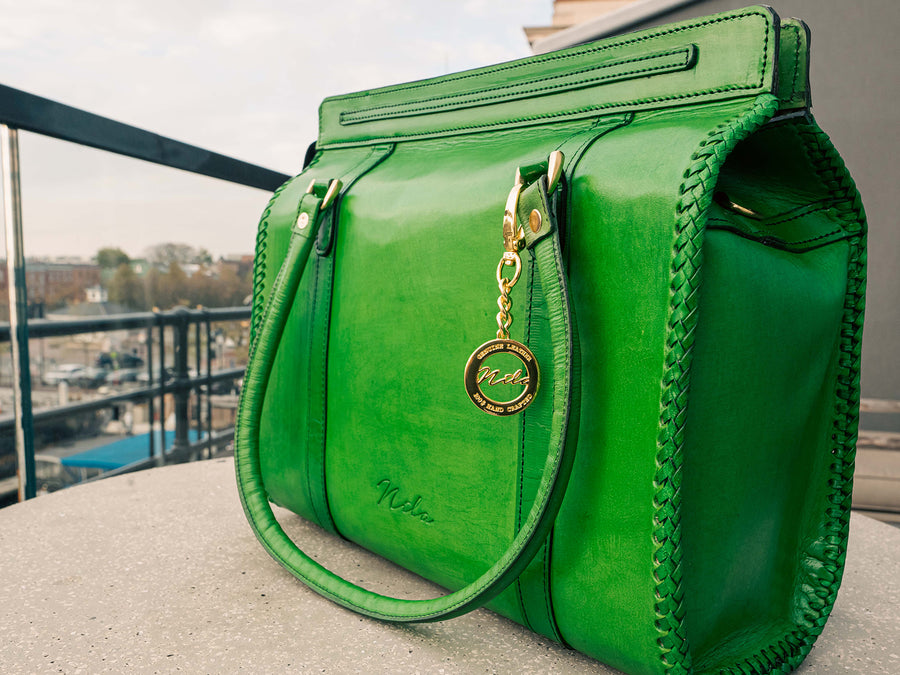Nila Doctor-Style Satchel, With Zipper
