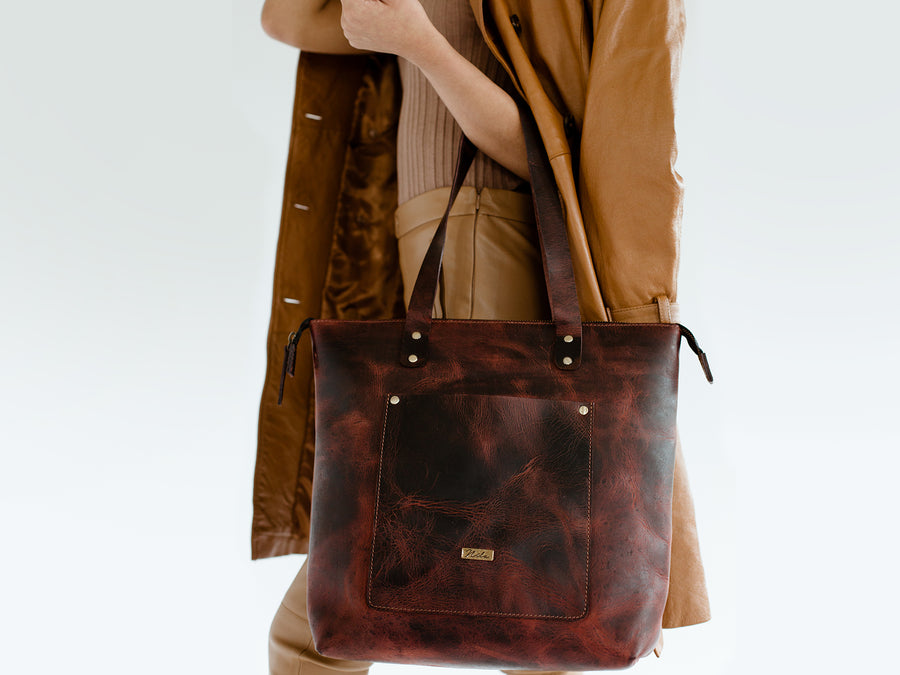 Distressed Tote