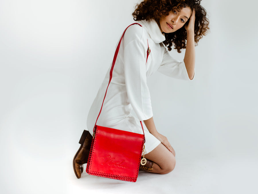 Nila Crossbody Leather Strap – Nila Bags